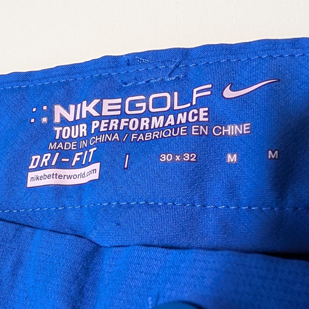 Nike Golf Tour Performance Pants in Blue 30x32
